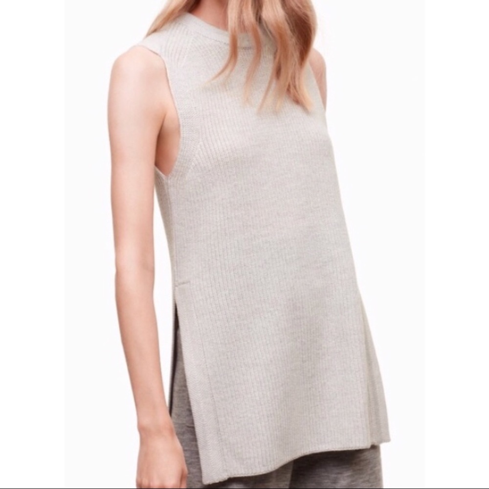 • Wilfred | aritzia • long sweater tank